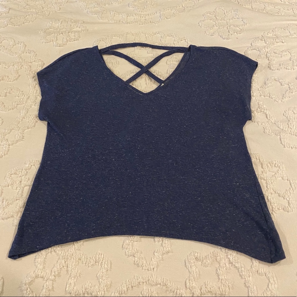 Cross Back Tee